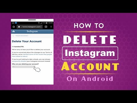 How to deactivate my instagram account from app