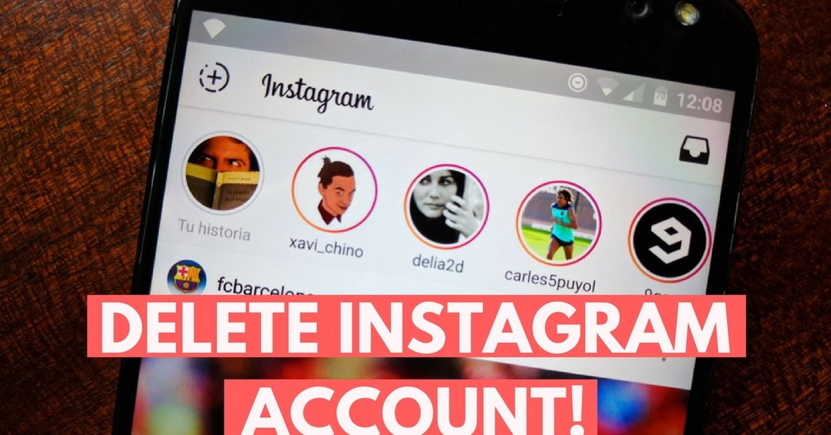 How to delete instagram pictures on android