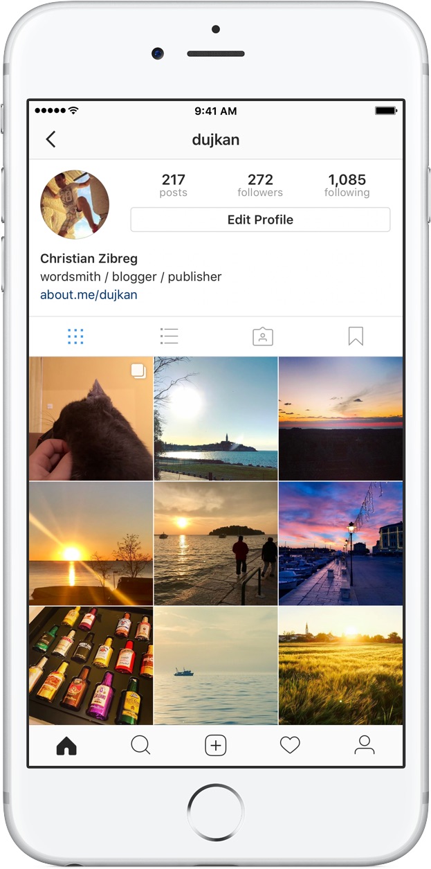 How to post multiple pictures on instagram feed