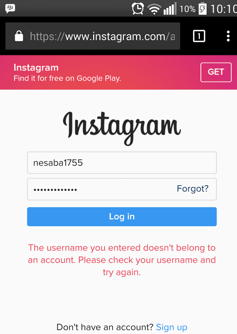 How to have 2 instagram accounts on the same email