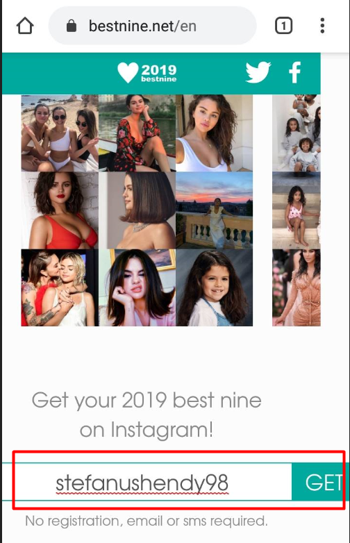 How do i find my best nine on instagram