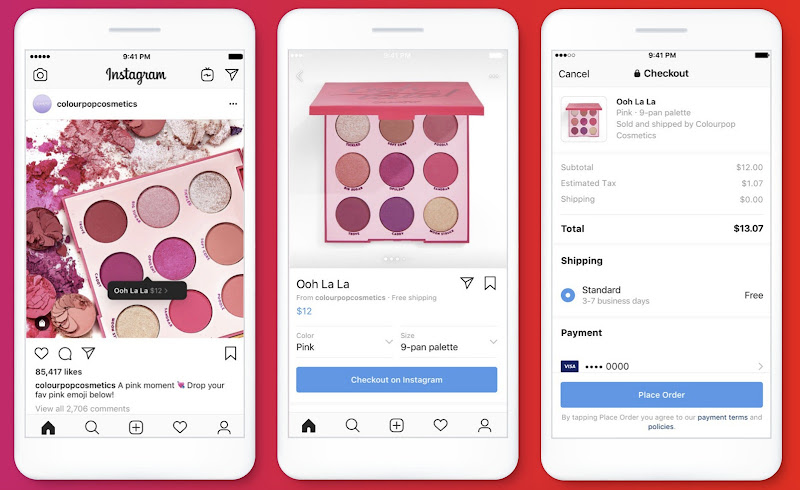 How to add view shop on instagram