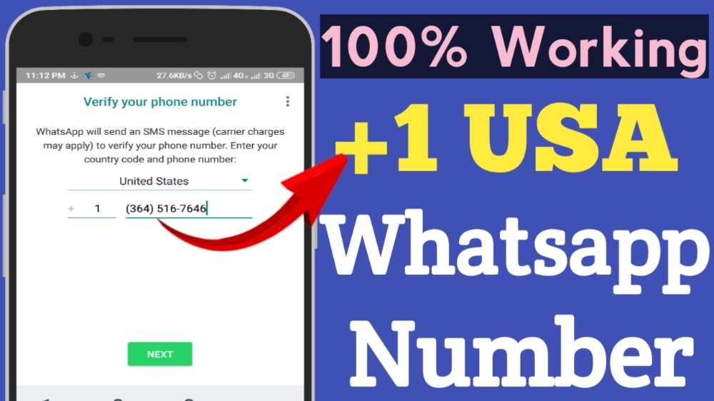 How to get unknown number for whatsapp
