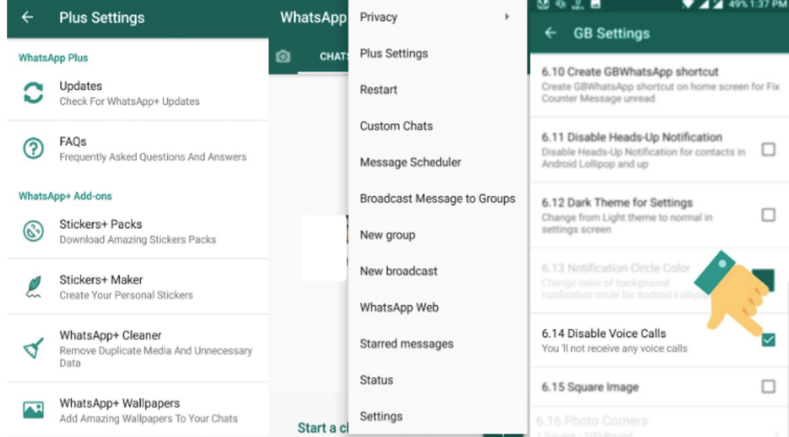 How does broadcast work on whatsapp