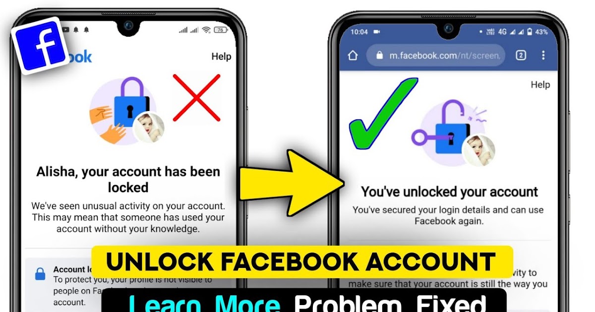 How to lock facebook in iphone