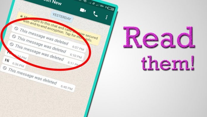 How to find deleted messages on whatsapp iphone
