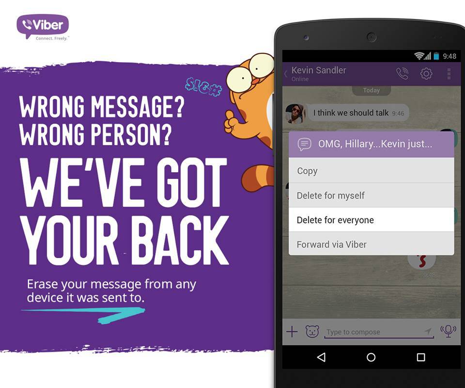 How to lock viber on phone