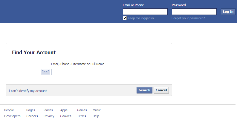 How to hack a facebook account with email address