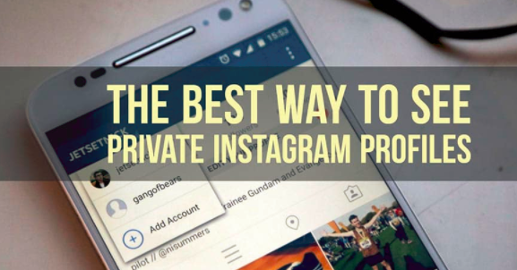 How to see into a private instagram account