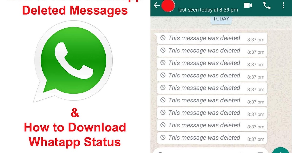 How to recover deleted old whatsapp messages