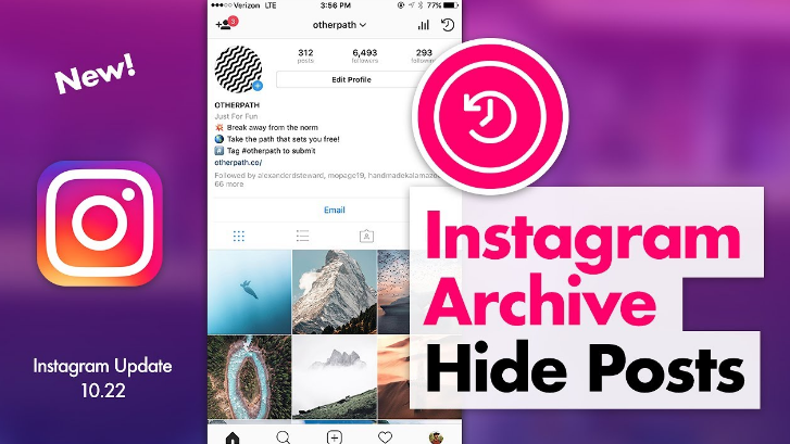 How to unarchive your post on instagram