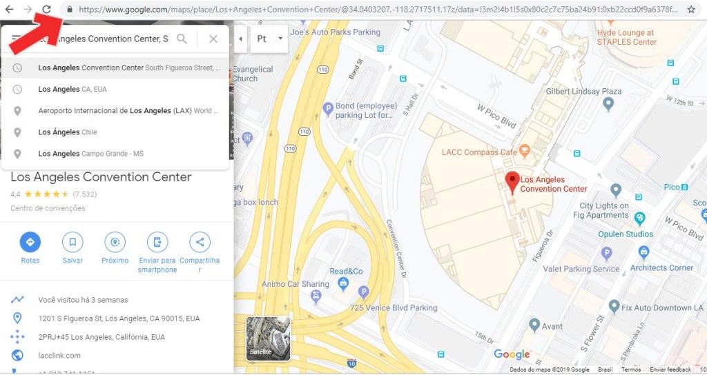 How to share google maps location on whatsapp