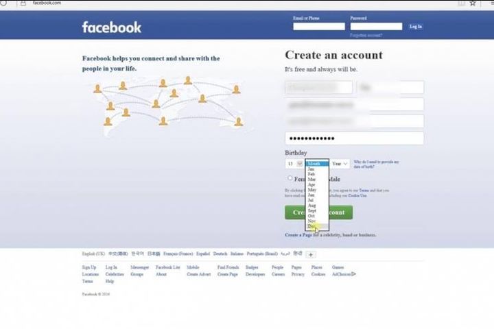 How to create facebook bot account