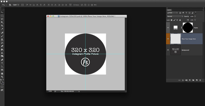 How to fix instagram picture size