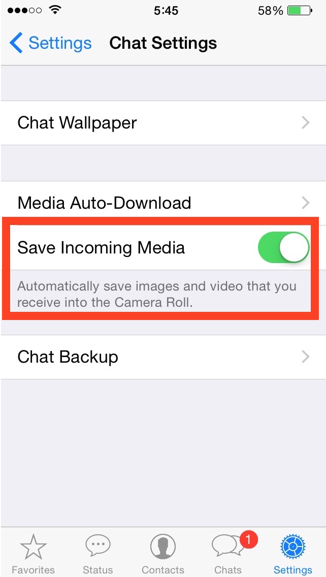 How to stop whatsapp from saving photos android