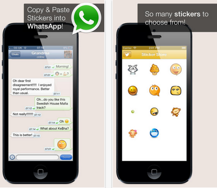 How to add stickers on whatsapp iphone