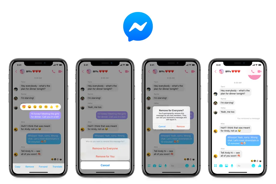 How to see facebook page messages on messenger