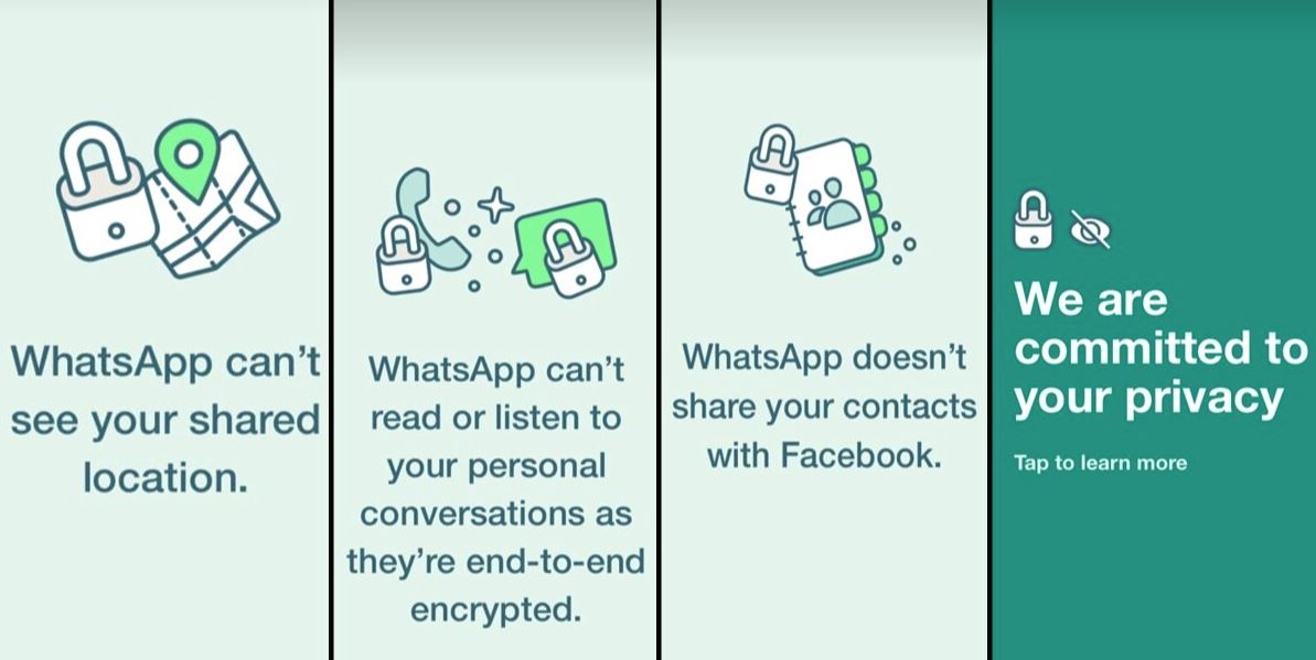 How private is whatsapp