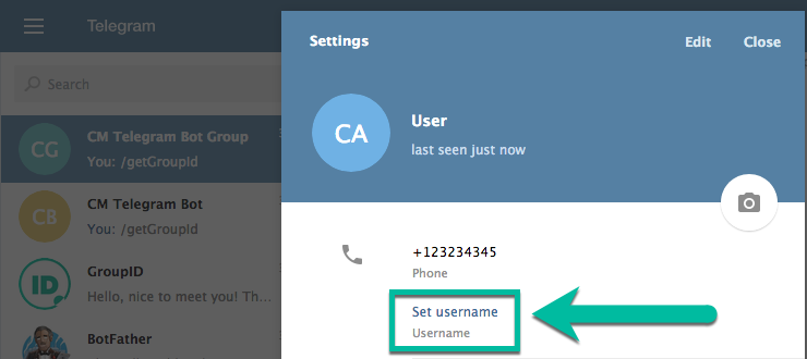 How to find whatsapp username