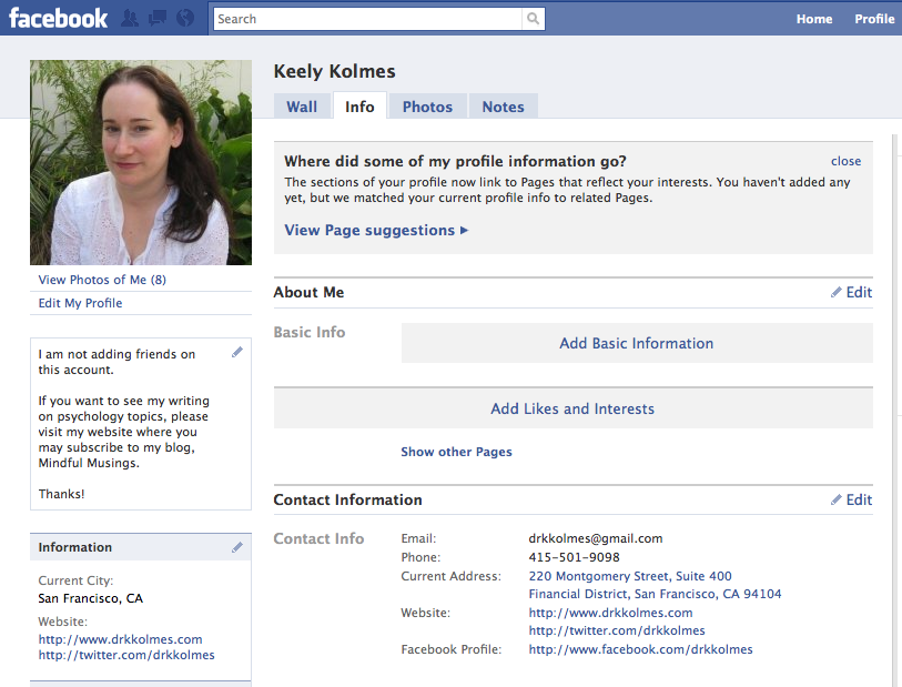 How to change the background of your facebook profile