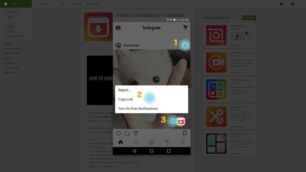 How to download instagram stories on android