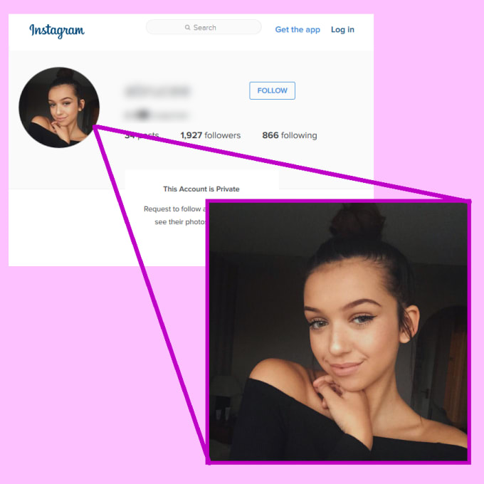 How to see private instagram account pictures