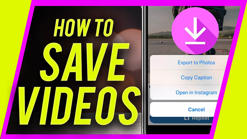 How to save someone live video on instagram