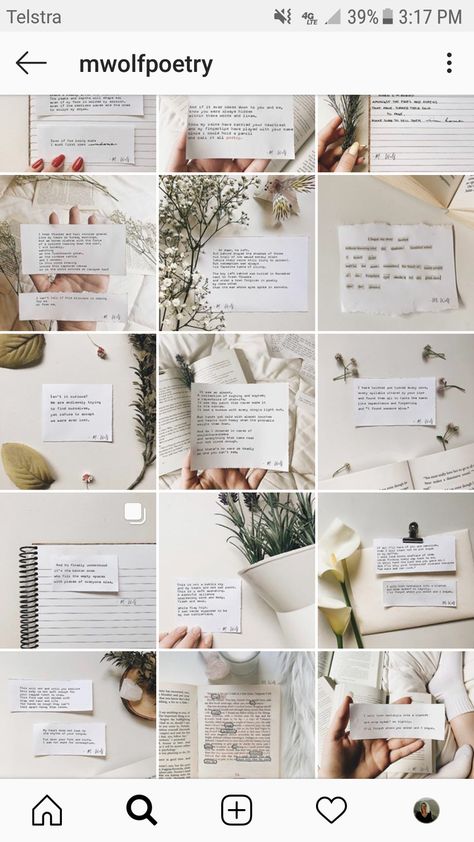 How to use instagram layout