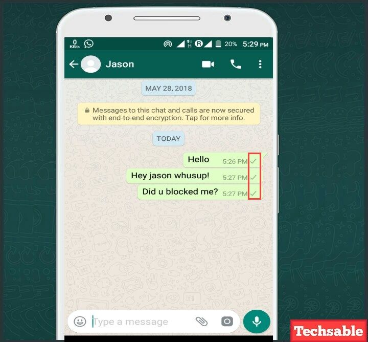 How to tell if you got blocked on whatsapp