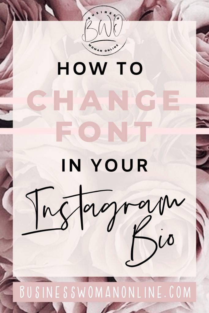 How to get different text on instagram