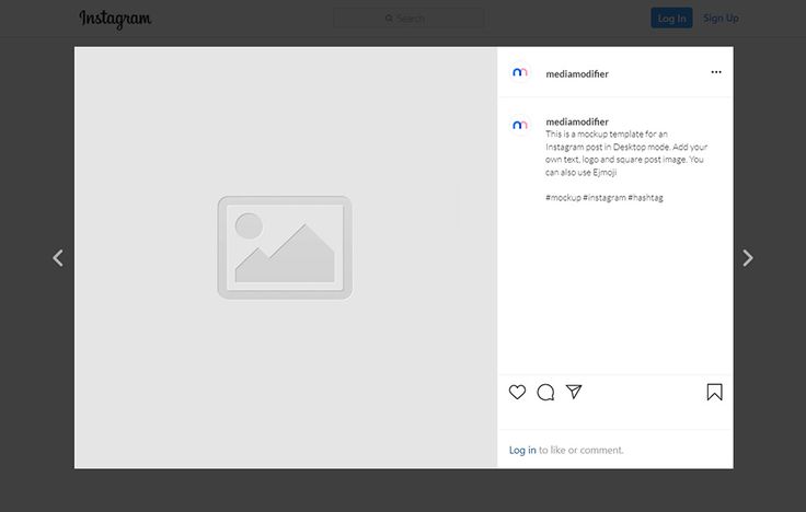 How to make instagram post from desktop