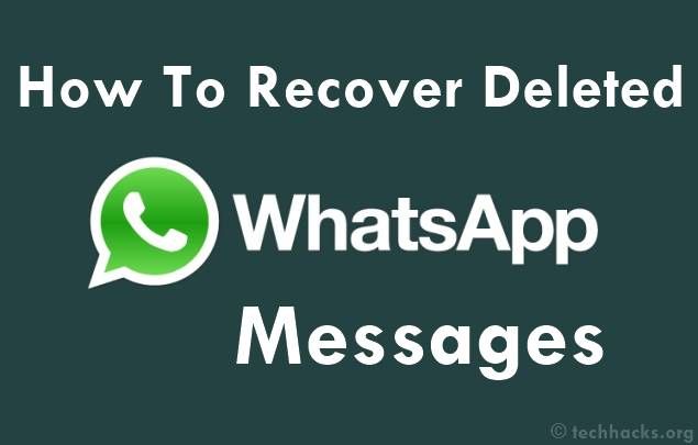 How to retrieve deleted whatsapp group