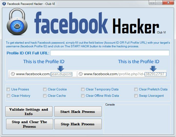 How to hack any facebook page