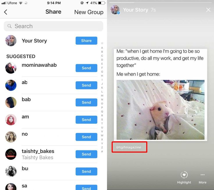 How to share new post in instagram story