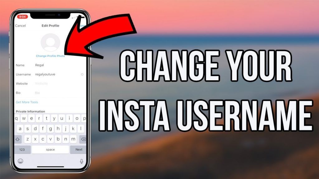 How to change your instagram