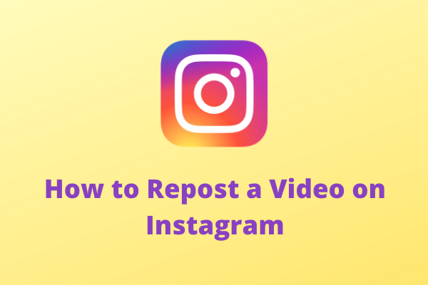 How to play repost video on instagram story