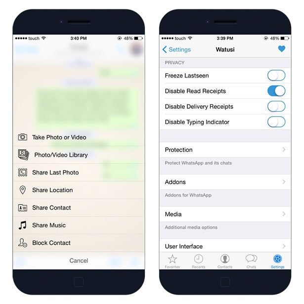 How to setup whatsapp group on iphone