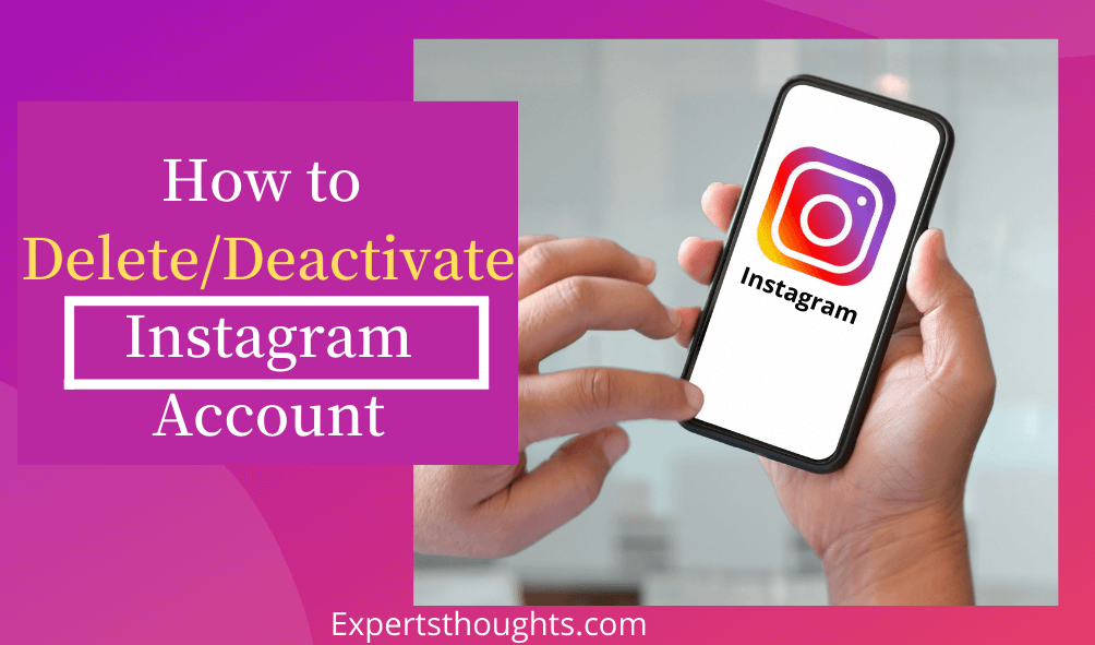 How to delete your instagram account temporarily