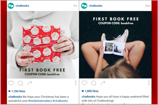 How to make free ads on instagram
