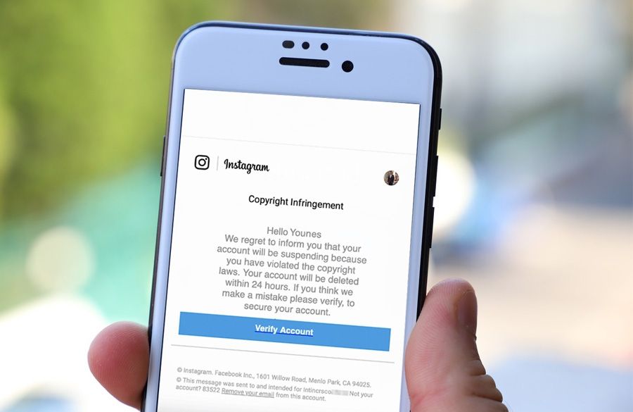 How to remove an instagram account from your app