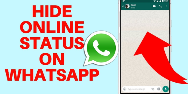 How to hide your online offline status on whatsapp android