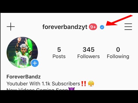 How do you get a verified badge on instagram