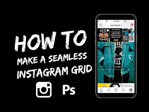 How to split panorama for instagram