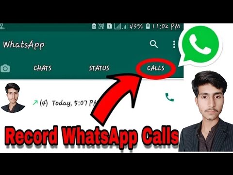 How to record whatsapp video call android