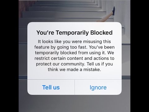 How do you block people on instagram