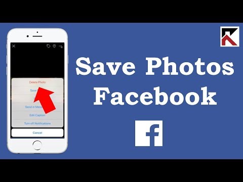 How do i save video from facebook to my iphone