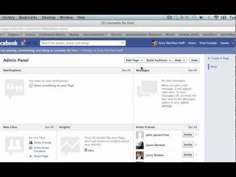 How to make a friend admin on facebook page