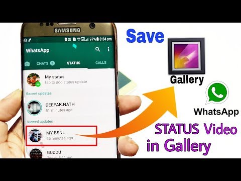 How to keep youtube download video as whatsapp status