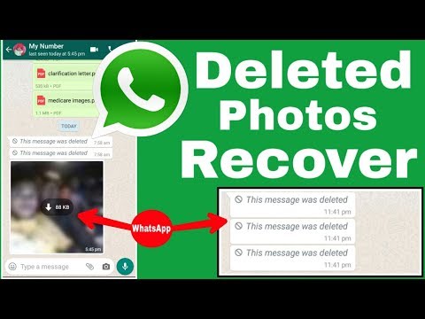 How to recover whatsapp images deleted by sender