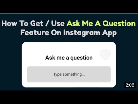 How to post ask me a question on instagram story